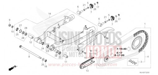 BRAS OSCILLANT CMX1100A2R de 2024